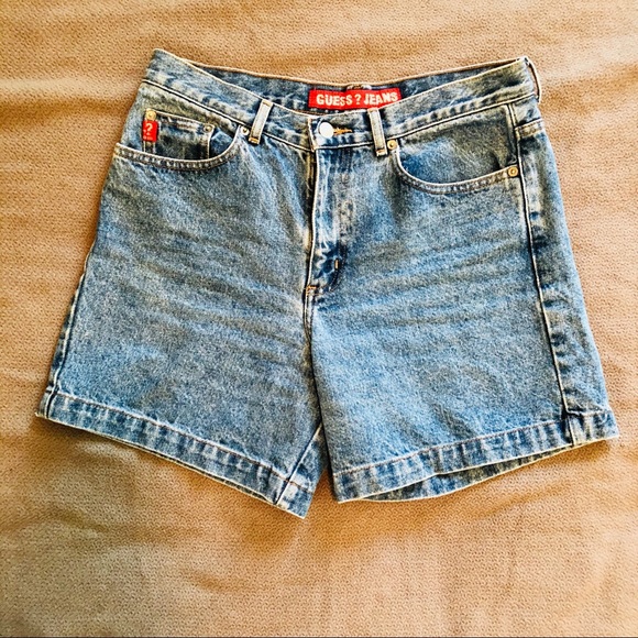 Guess Pants - Vintage Guess Jean Shorts Medium Wash